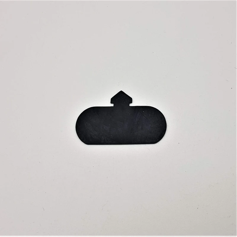 Guarnizione membrana di non ritorno serbatoio polvere aspirabriciole Black+Decker nvb115jl