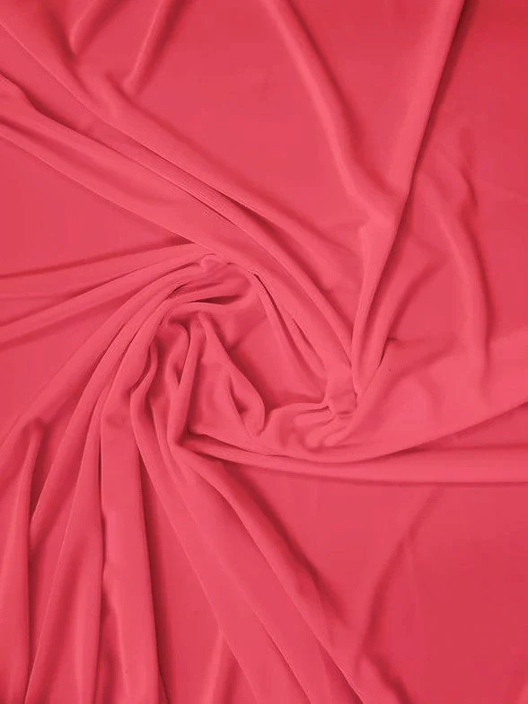 Stretch Velvet Velour Spandex 360 Grams Costume Fabric / Hot Pink / Sold By The Yard