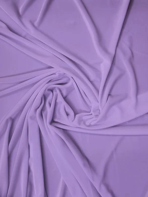Stretch Velvet Velour Spandex 360 Grams Costume Fabric / Lilac / Sold By The Yard
