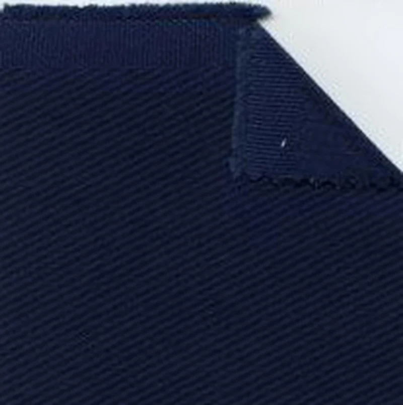 Deep Blue Indigo Twill Fabric