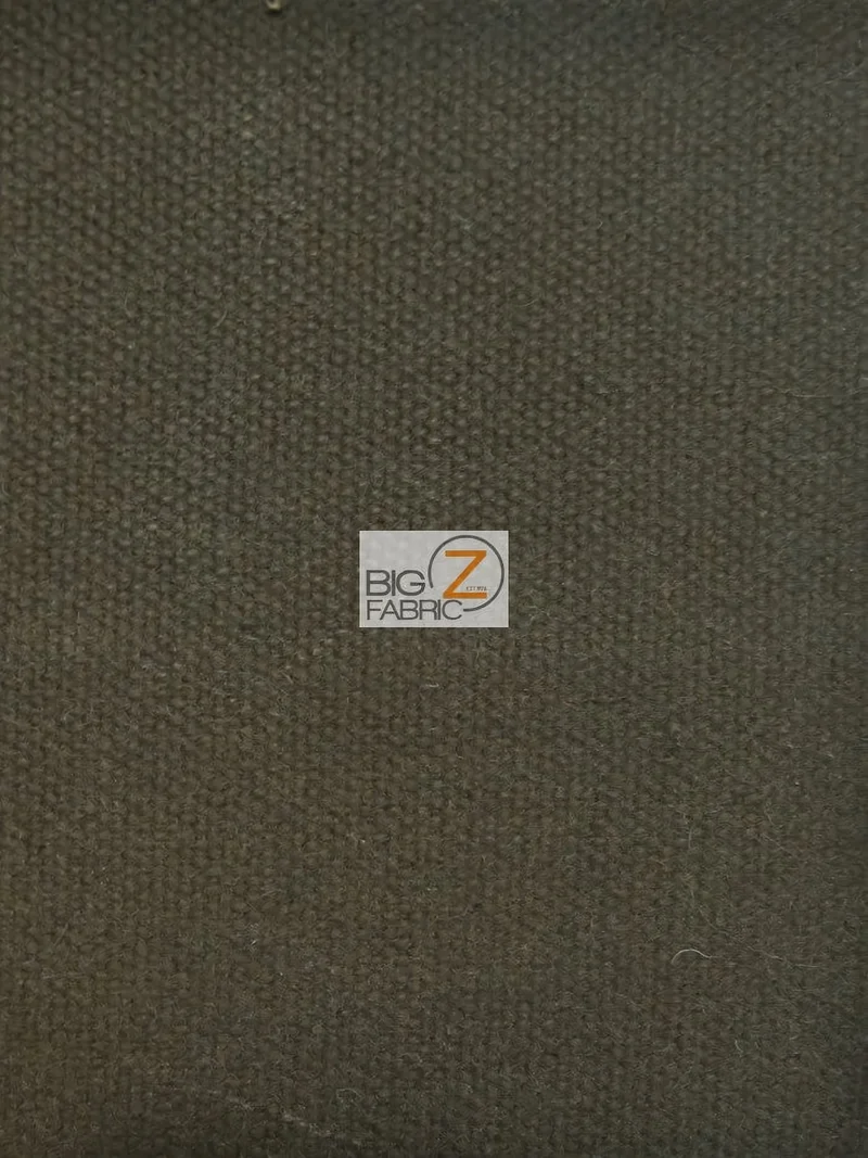 Heavy Duty Waxed Cotton Canvas Fabric - Moss