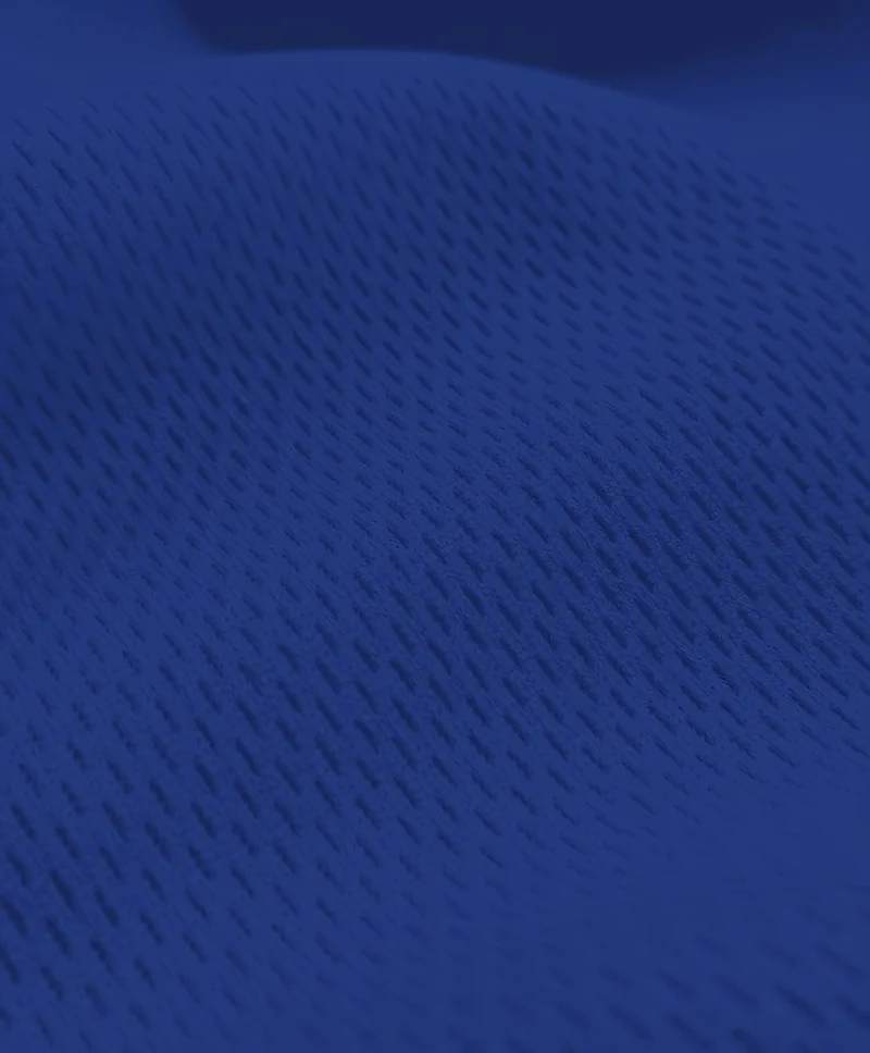 Heavy Sports Mesh Activewear Jersey Fabric / Royal Blue / Sold by The Yard