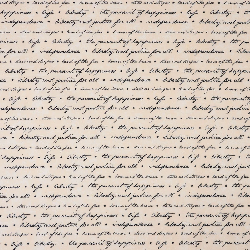 SINGER® Fabric, 100% Cotton, Liberty Justice For All, Cut by the Yard
