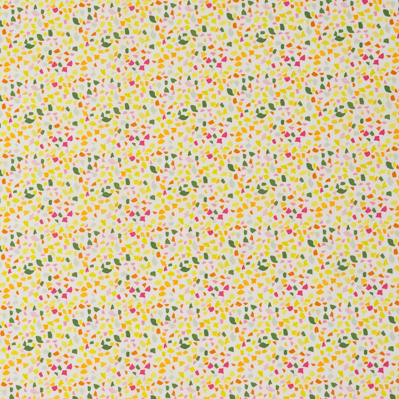 SINGER® Fabric, 100% Cotton, Yellowparty Confetti, Cut by the Yard