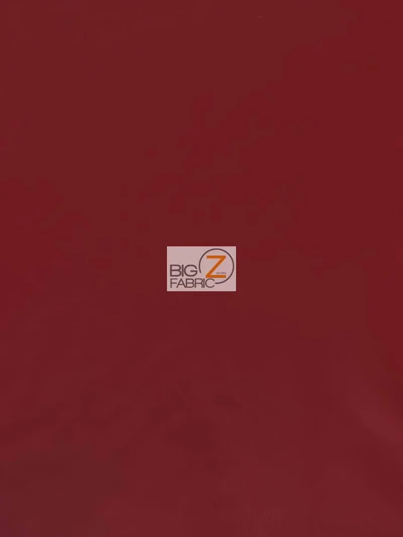 Solid Canvas Outdoor Anti-UV Waterproof Fabric / Burgundy / Sold By The Yard
