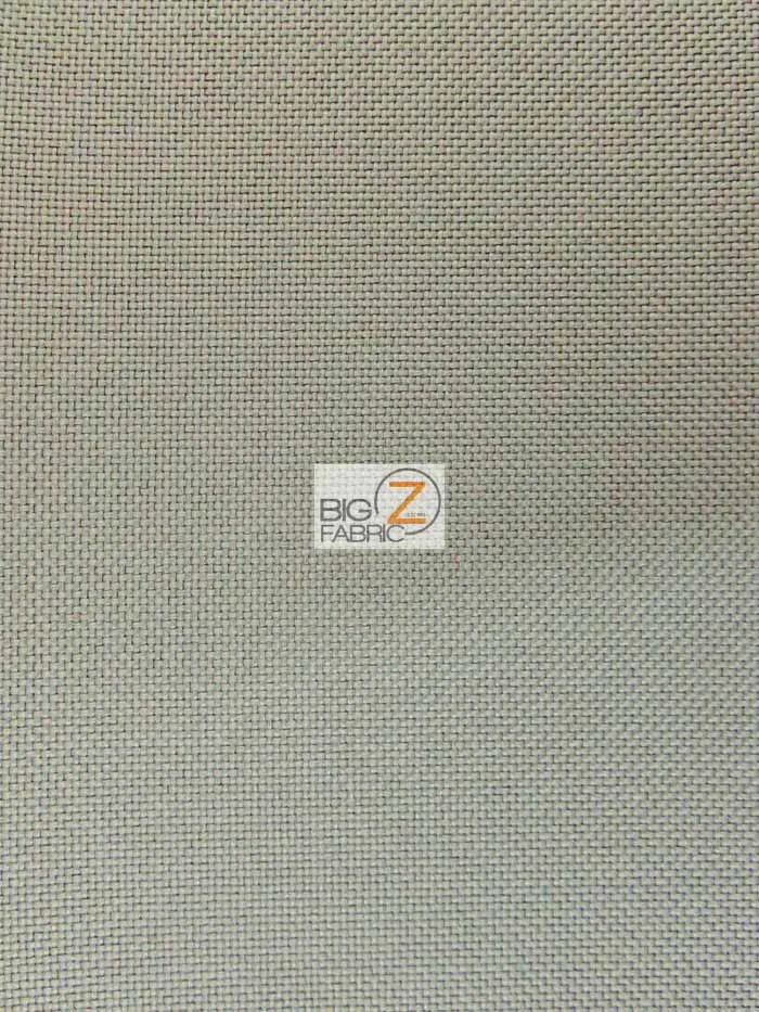 Solid Canvas Outdoor Waterproof PVC Backing Fabric / Gray / Sold By The Yard Closeout!!!