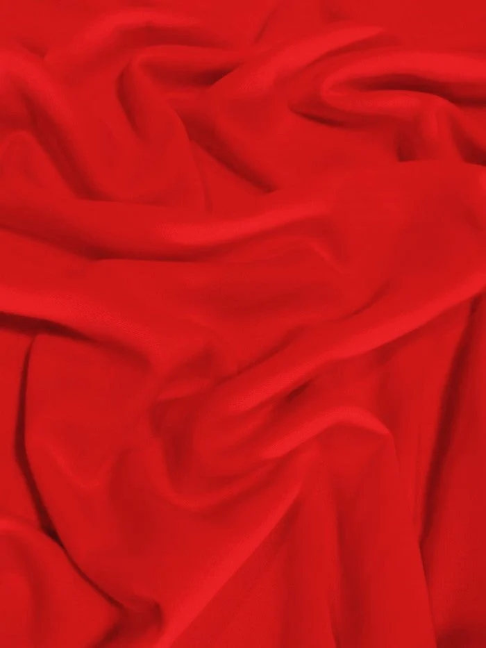 Sweatshirt & Apparel Polar Fleece Fabric / Red / Sold By The Yard