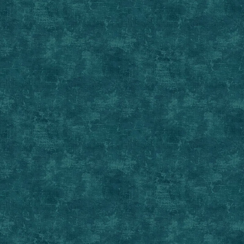 Green Peacock Canvas 44"/45" Flannel Cotton Fabric per yard