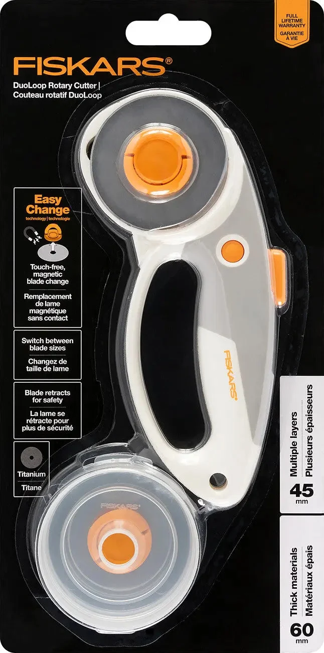 Fiskars Easy Change DuoLoop Rotary 45mm 60mm