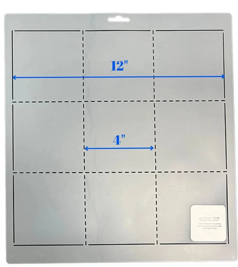 9 Patch 12" Quilt Stencil
