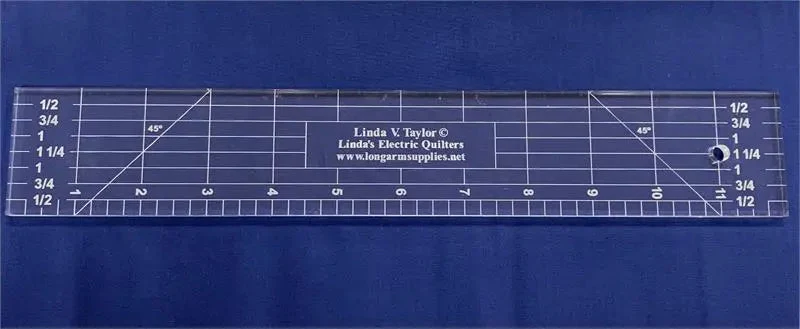Quilt Ruler Template 12" x 2"