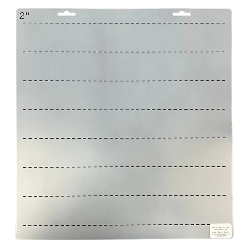 2" Straight Lines 14" Quilt Stencil