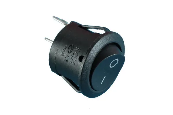 Interruttore unipolare luminoso nero 820pe03 Universale
