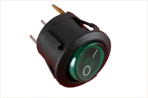 Interruttore unipolare luminoso verde 820pe02 Universale