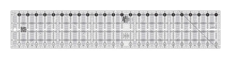 Creative Grids Quick Trim And Circle Quilt Ruler Two 4-1/2in x 24-1/2in