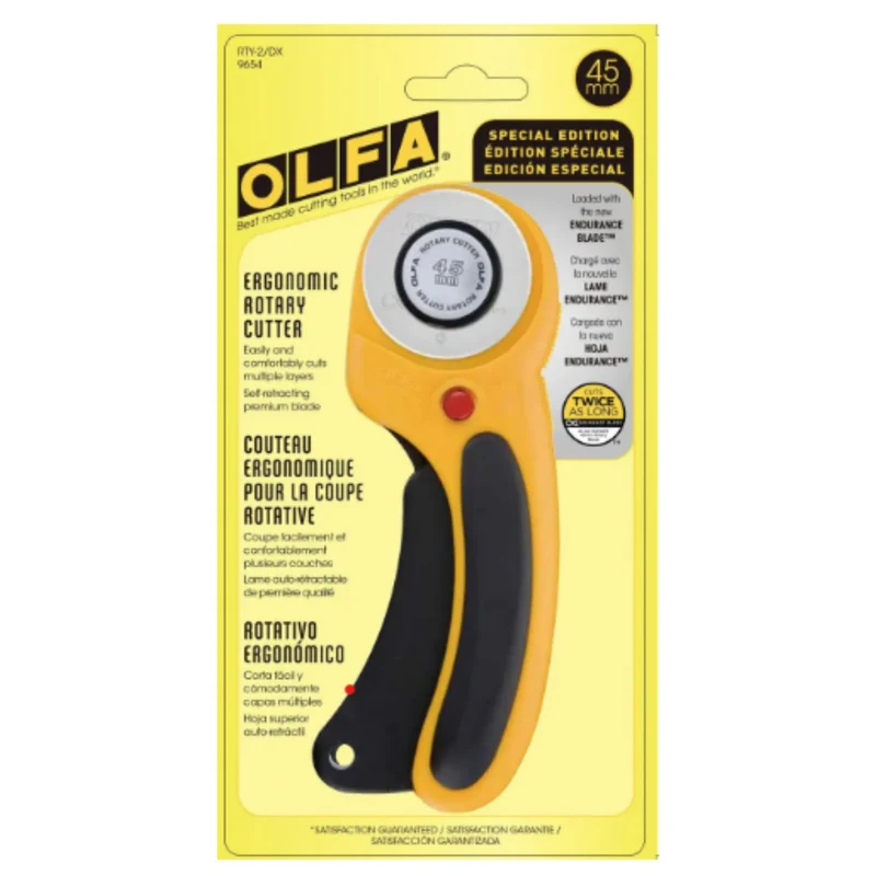 Olfa 45 mm Deluxe Ergonomic Rotary Cutter
