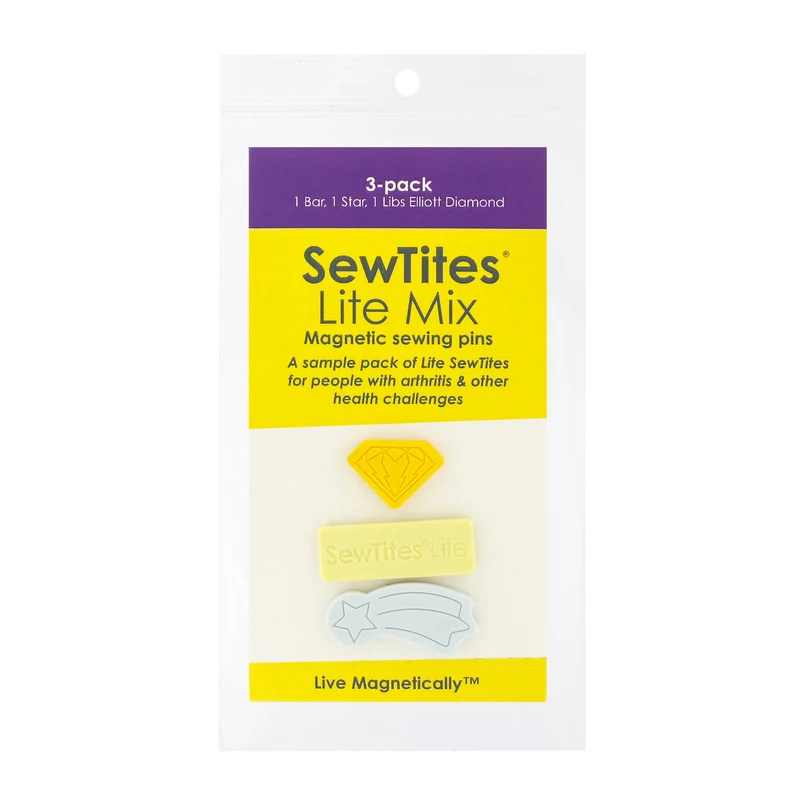 Lite Mix Magnetic Sewing Pins by SewTites