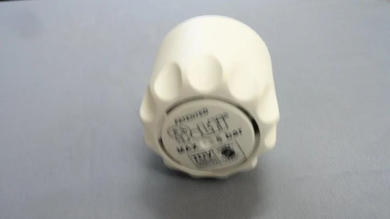 Tappo caldaia 1/2 femmina 5 bar bianco Polti