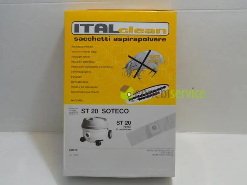 Sacchetti aspirapolvere compatibili R4, confezione da 4 pezzi - adatti a Bosch, Siemens, Rowenta, Karcher, Lavorwash
