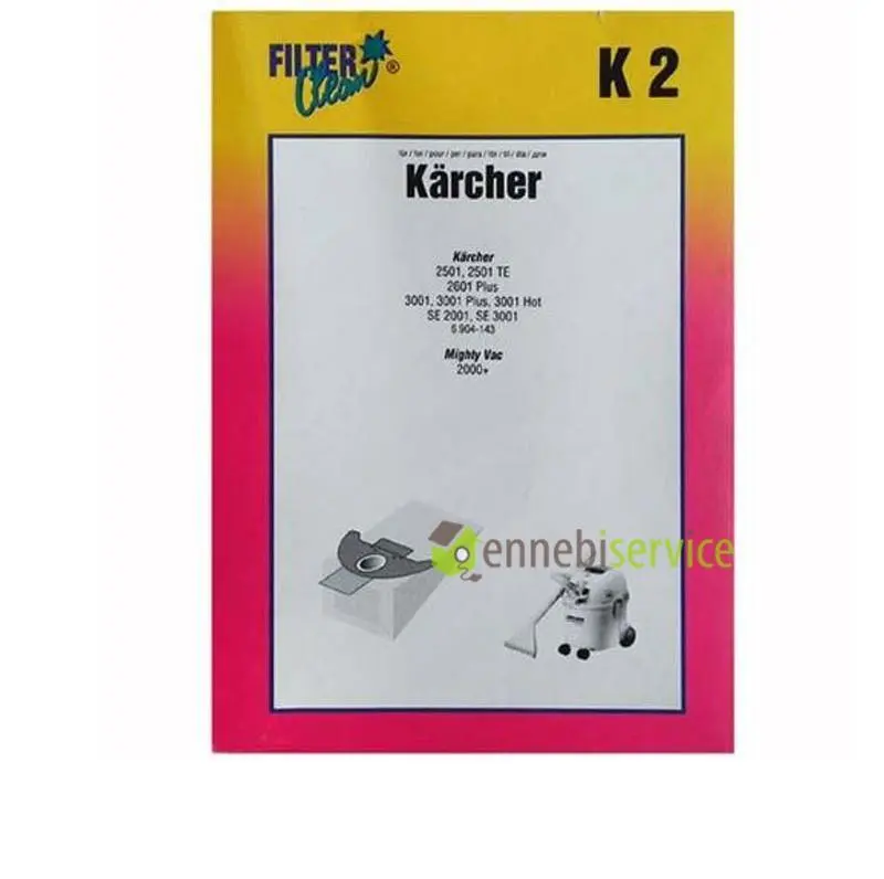 Sacchetto karcher a2120me k2 Ennebiservice