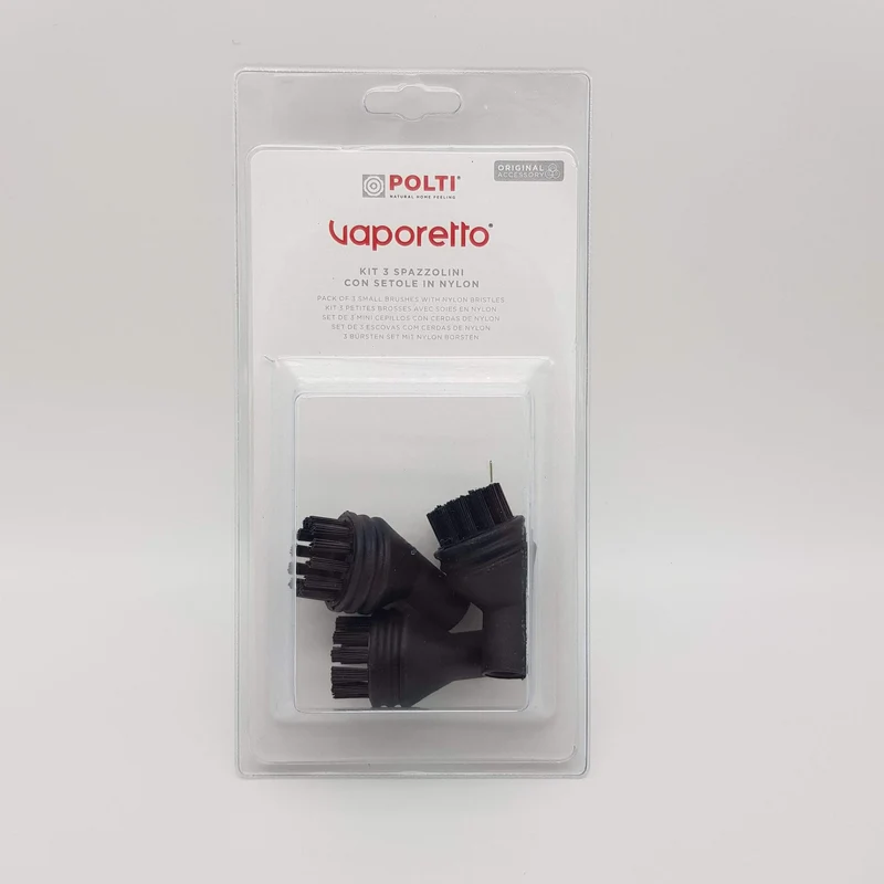 Set 3 spazzolini vaporetto Polti