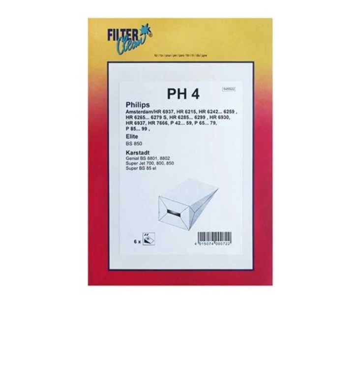 Sacchetto per aspirapolvere Philips TC412