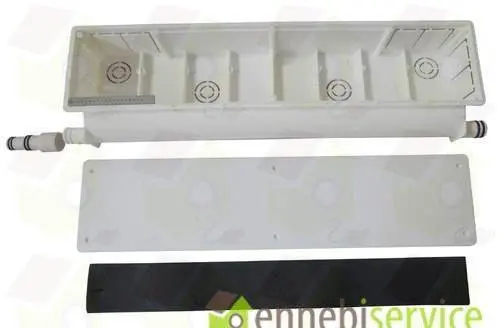 Scatola predisposizione twin-box 430x130x65mm Skl