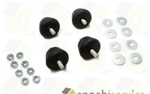 Piedini antivibranti per condizionatori kit ag-45 Skl
