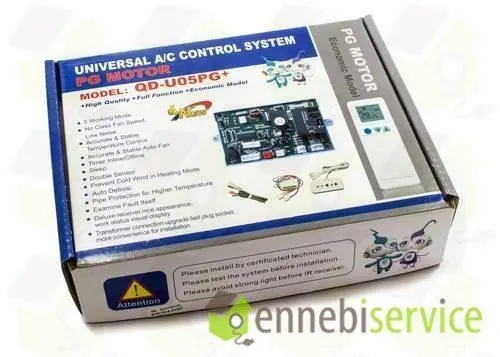 Kit controllo ac elc-05 u05pg+ Skl