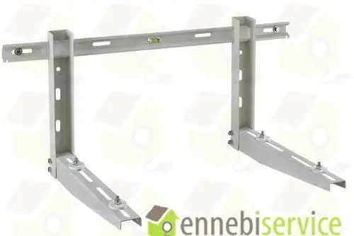 Staffa per condizionatore premontata 450x400x800mm Skl