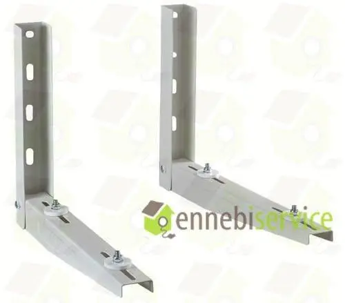 Staffa per condizionatore premontata 450x400mm Skl