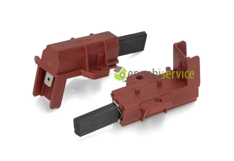 Coppia carboncini spazzole motore 2pz sinistra ariston 047317-196539 Skl