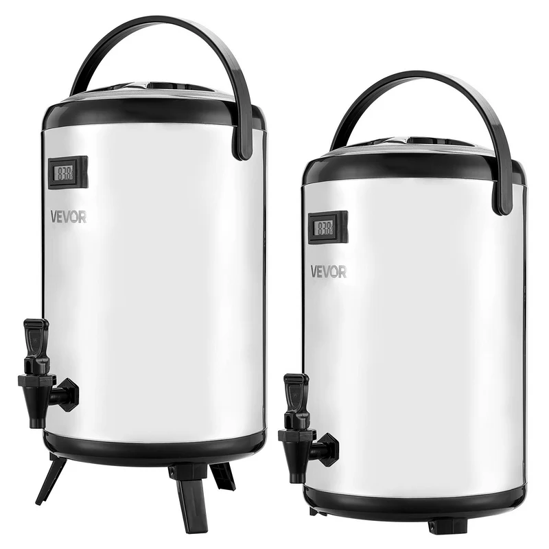VEVOR Dispensador Térmico De Bebidas 3.2Gal 12L Para Taller
