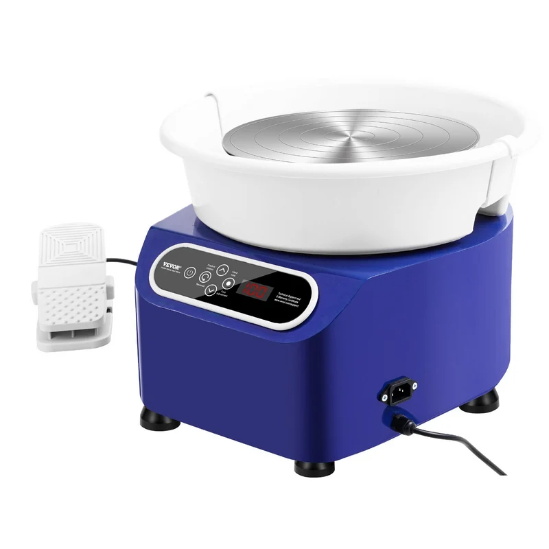 VEVOR Torno Eléctrico Para Cerámica 350W 11inch Profesional