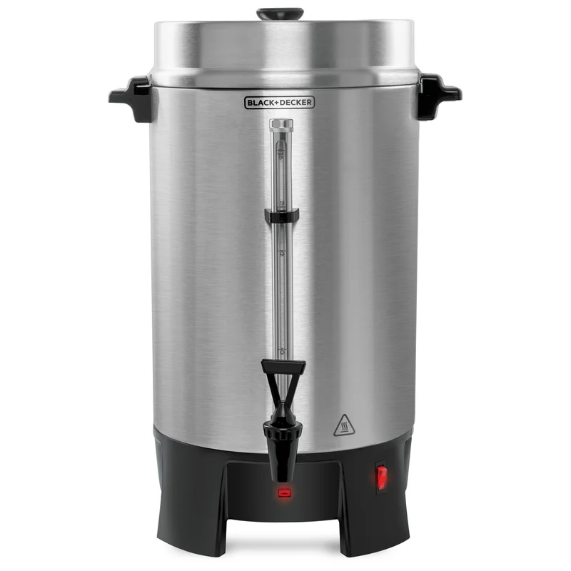 Cafetera Percoladora Black & Decker CMU1000 | 100 Tazas