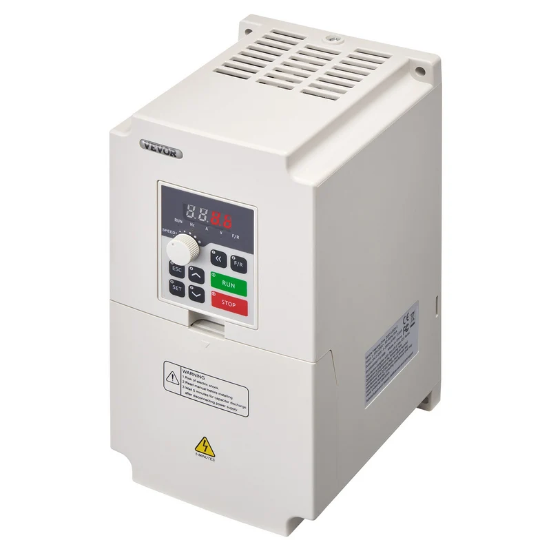 VEVOR Variador De Frecuencia 220V 4KW 5.5HP De Uso Comercial