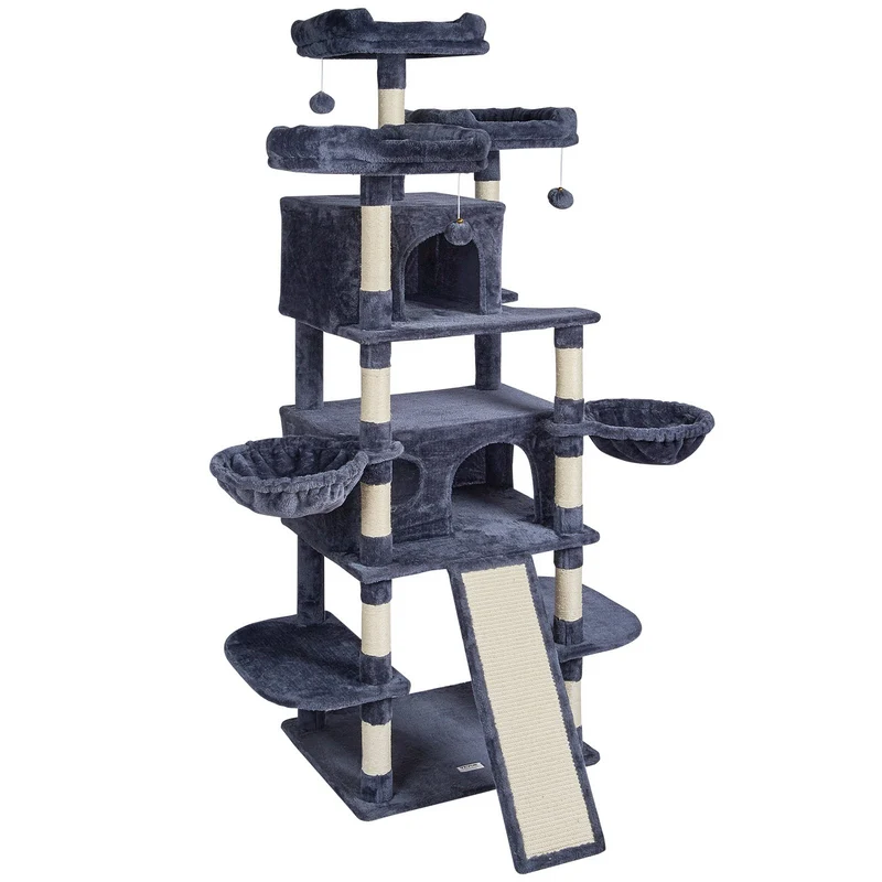 VEVOR Árbol Rascador Para Gatos De Uso Comercial Profesional