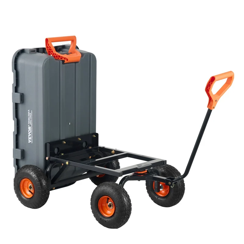 VEVOR Carrito Volteo Para Jardín 800lb 10inch Trabajo Pesado