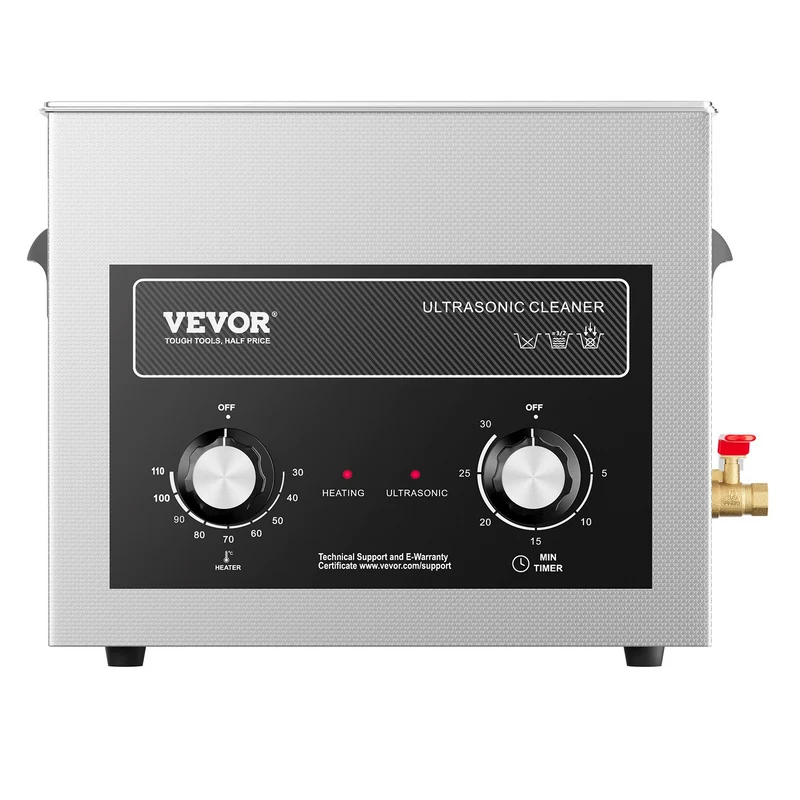 VEVOR Limpiador Ultrasónico 10L 240W De Calidad Industrial