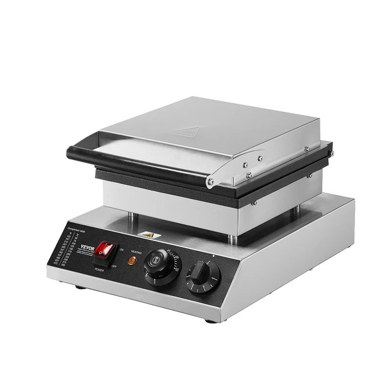 VEVOR Máquina Para Mini Panqueques 25PCS 1700W 43mm Portátil