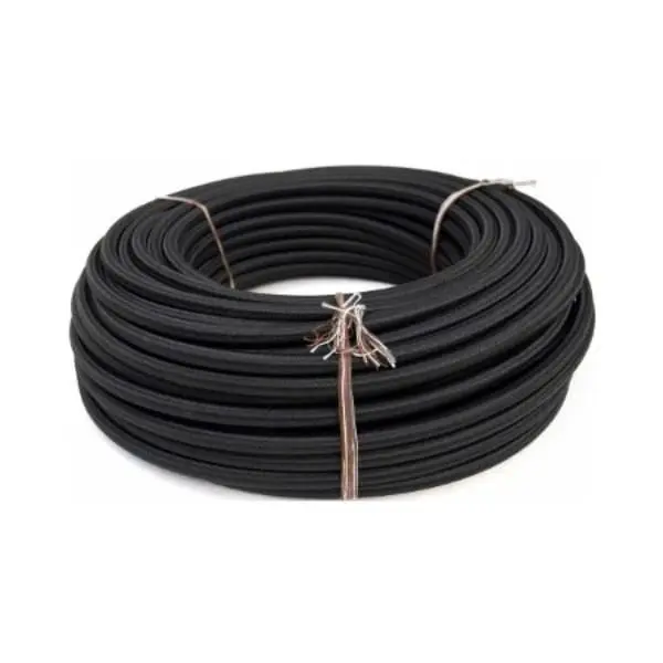 Tubo gomma del vapore 5x10mm EPDM calzato nero al metro