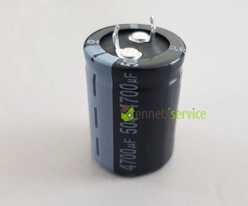 Condensatore elettr.rad.105° 25x35mm snap-in 4700uf50v Ennebiservice