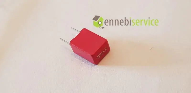 Condensatore 1.0uf63v mks2- 5.0mm -rohs-conforme- Ennebiservice