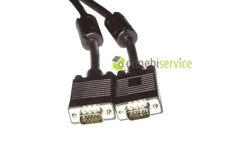 Cavo monitor vga spina15pin vga spina 15pin hq 10m Ennebiservice