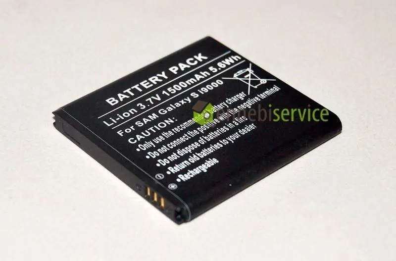 Pacco batteria per Samsung galaxyplus gti9001