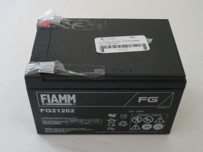 Accumulatore 151x68x94mm 12v-12000 mah Ennebiservice
