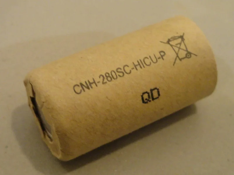 Accumulatore ni-mh cnh280sc 1,2v-2800mah sub c Ennebiservice