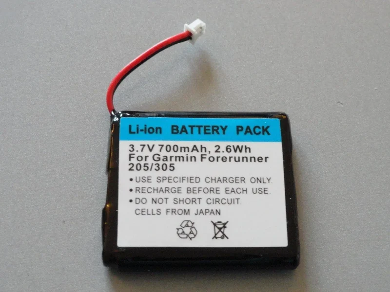 Accumulatore li - ion per garmin navi 3,7v700mah Ennebiservice