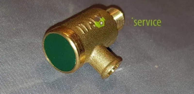 Valvola di sicurezza tappo verde 9,4±0,4 bar unico mv80 Polti