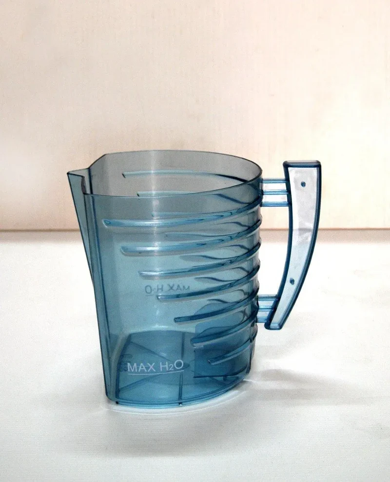 Secchio mabs trasparente azzurro per lecologico as805 Polti